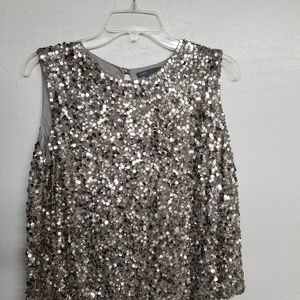 Sparkley sequinned top